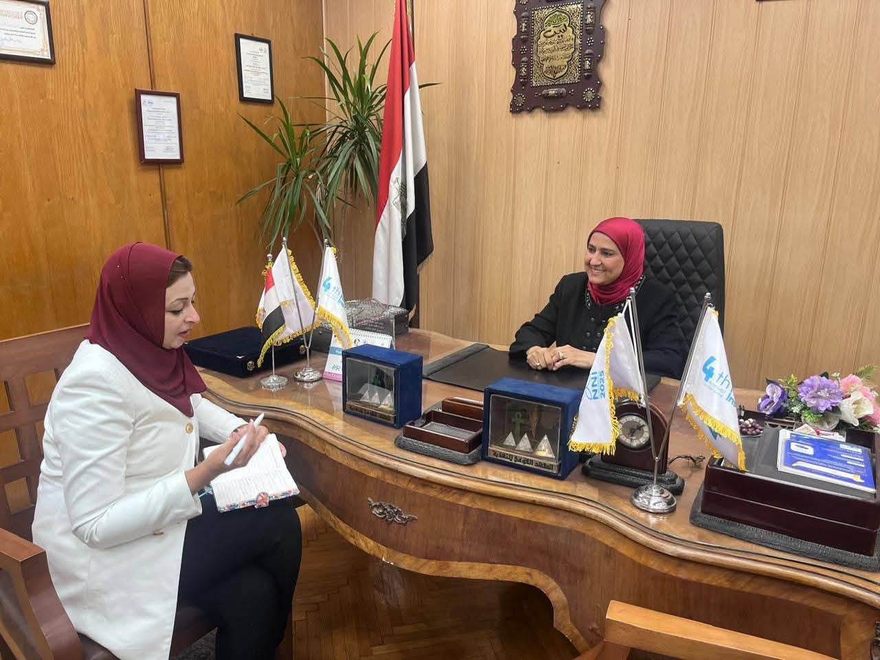 "تعاون بين الإدارة العامة للمبادرات الصحية والمعهد القومي للتغذية لدعم مبادرات الدولة الصحية"